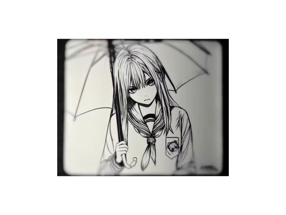 Kuroha Nothing to Say V2 Gaming Mousepad-Draft