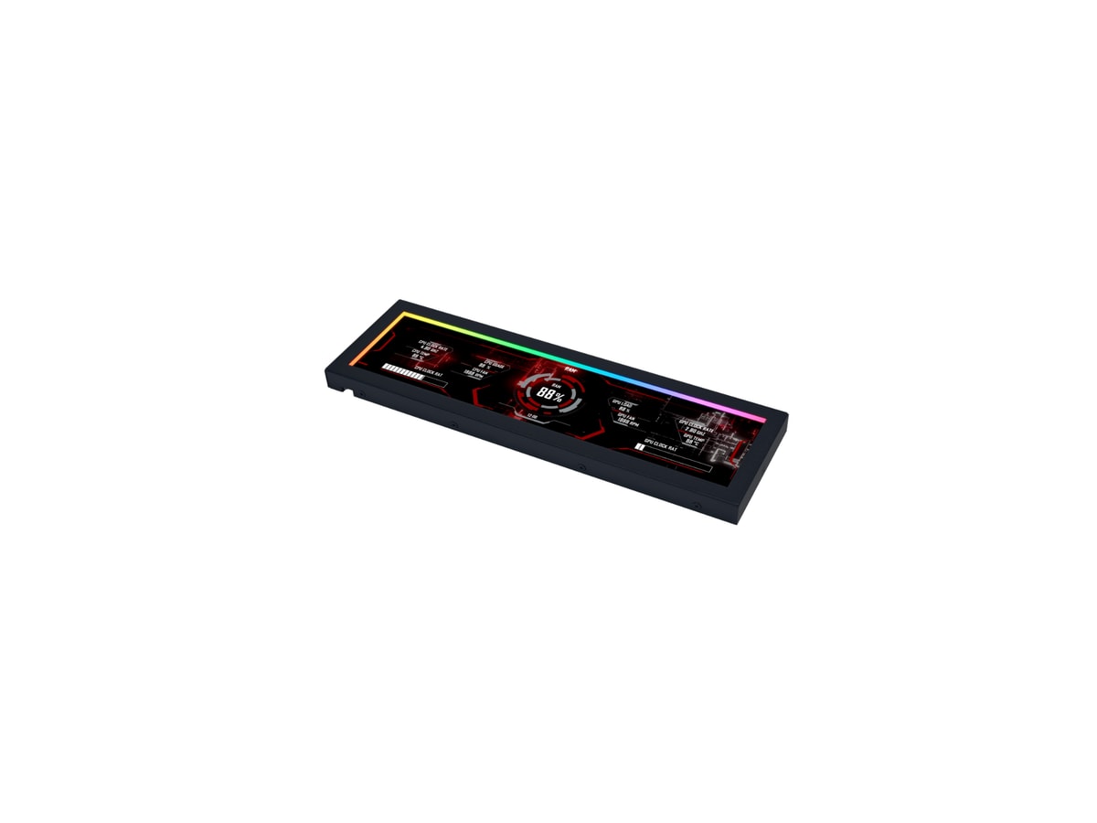 Lian Li 8.8 Inch Universal Screen - Black thumbnail 4
