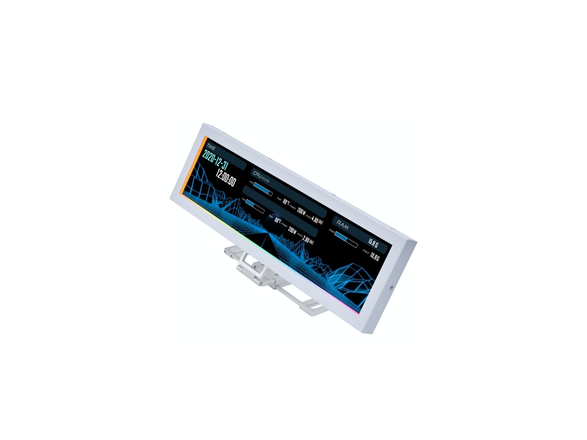 Lian Li 8.8 Inch Universal Screen - White