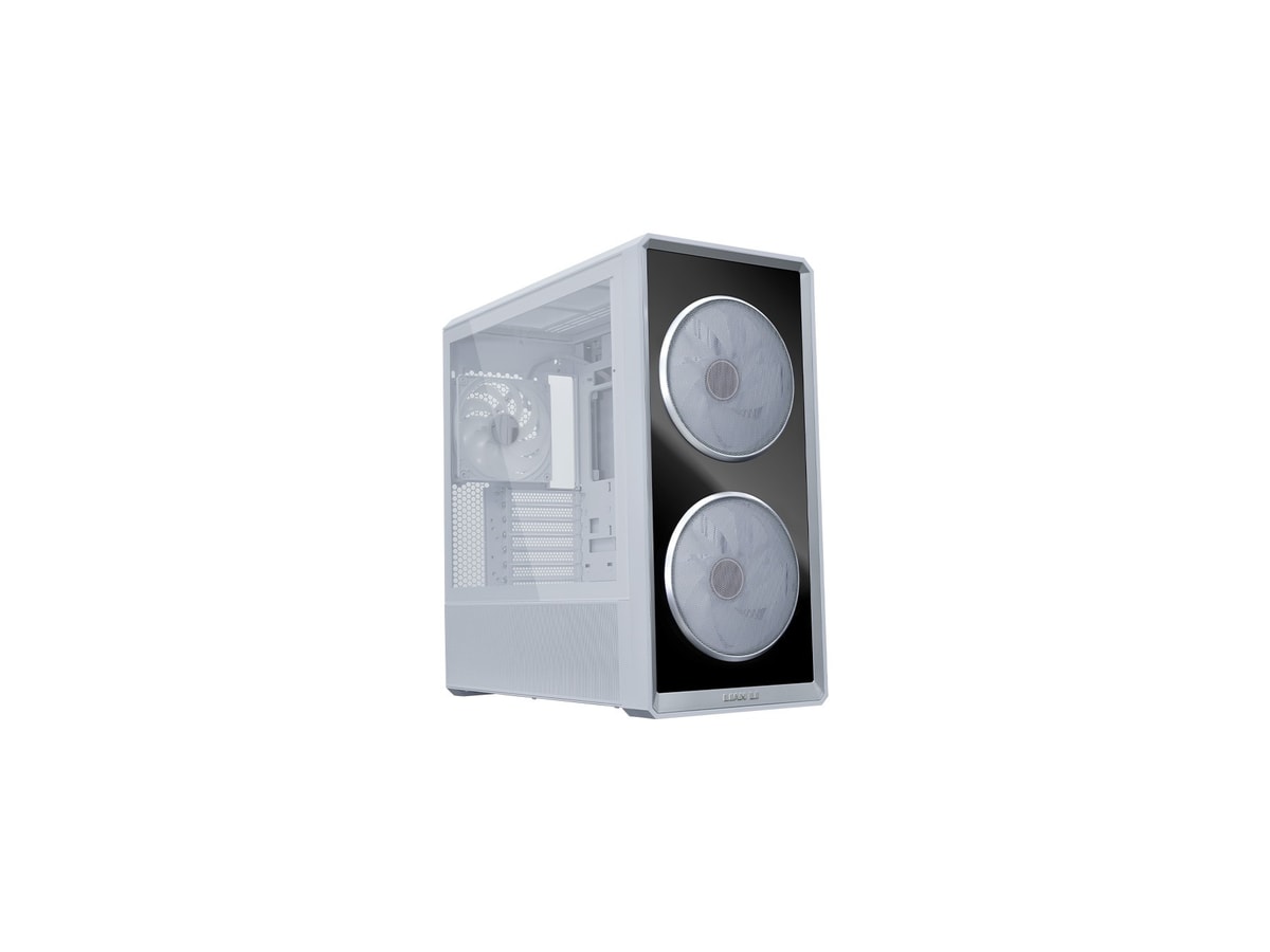Lian Li Lancool 217 INF Infinity Mirror ATX Mid-Tower Case - White thumbnail 2