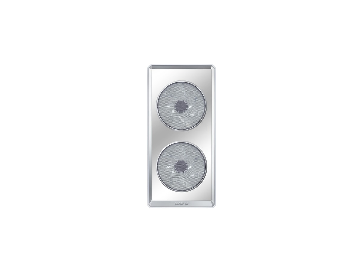 Lian Li Lancool 217 INF Infinity Mirror ATX Mid-Tower Case - White thumbnail 3