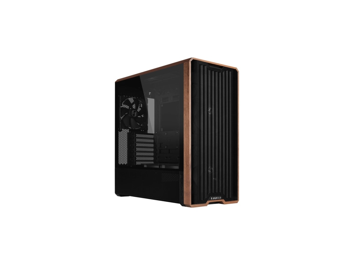 Lian Li Lancool 217 Wood Frame Mid-Tower Case - Black