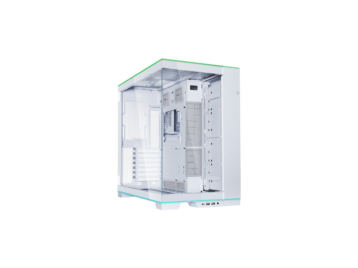 Lian Li O11 Dynamic EVO RGB Tempered Glass Mid-Tower Case - White