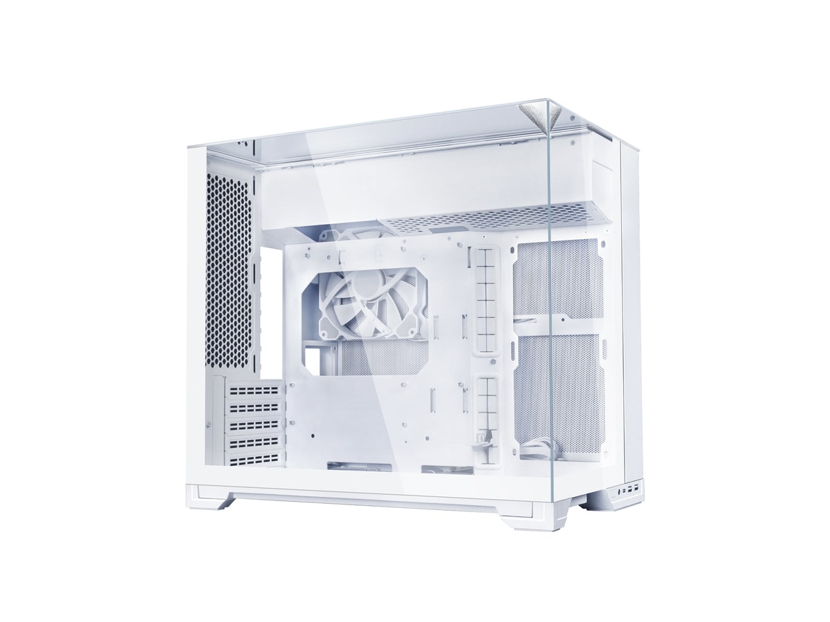 Lian Li O11 Vision-M Micro ATX Case - White