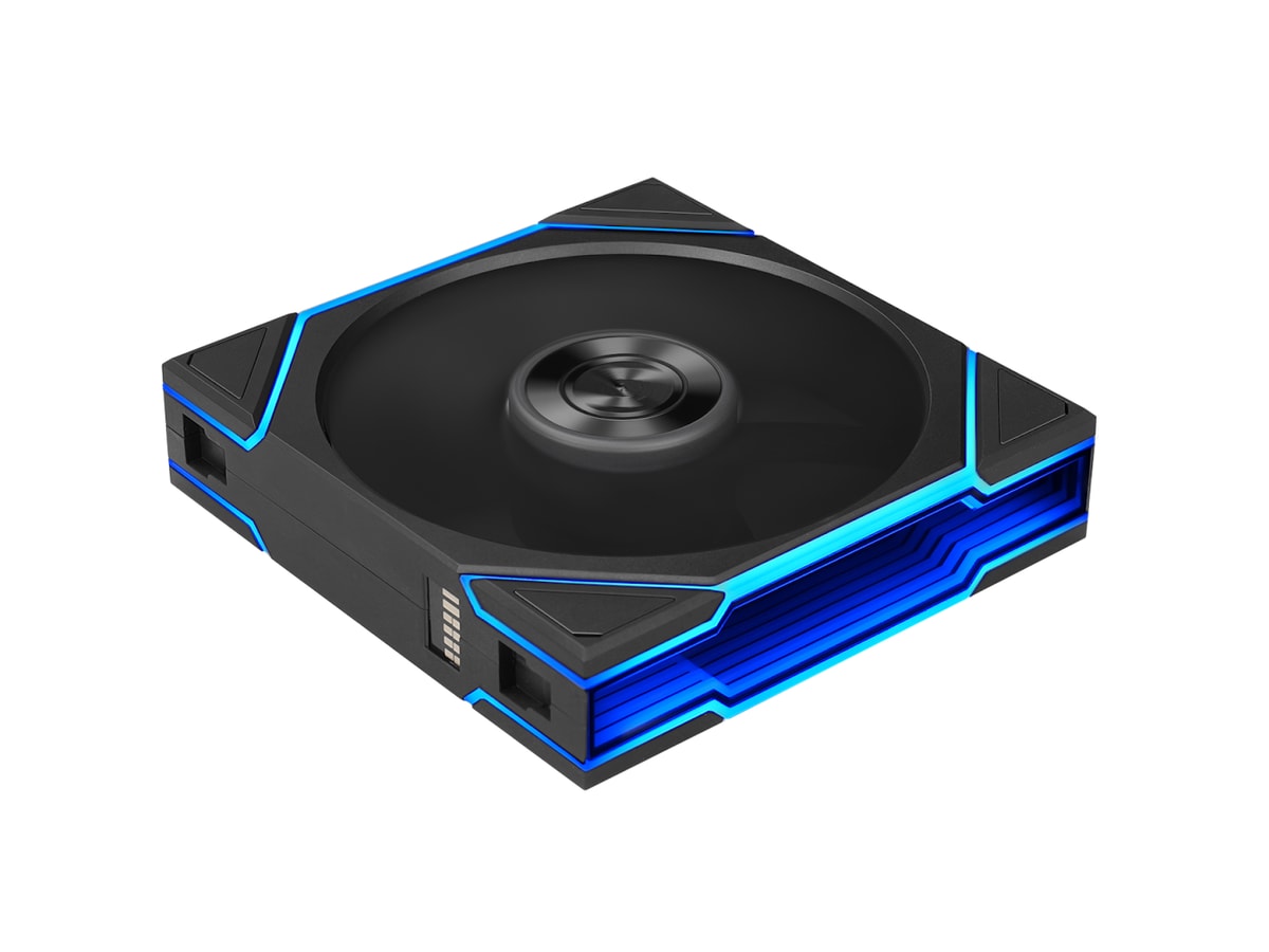 Lian Li UNI FAN TL FLEX 2.4GHz ARGB Wireless 120mm Fan - Black (1-Pack) thumbnail 2