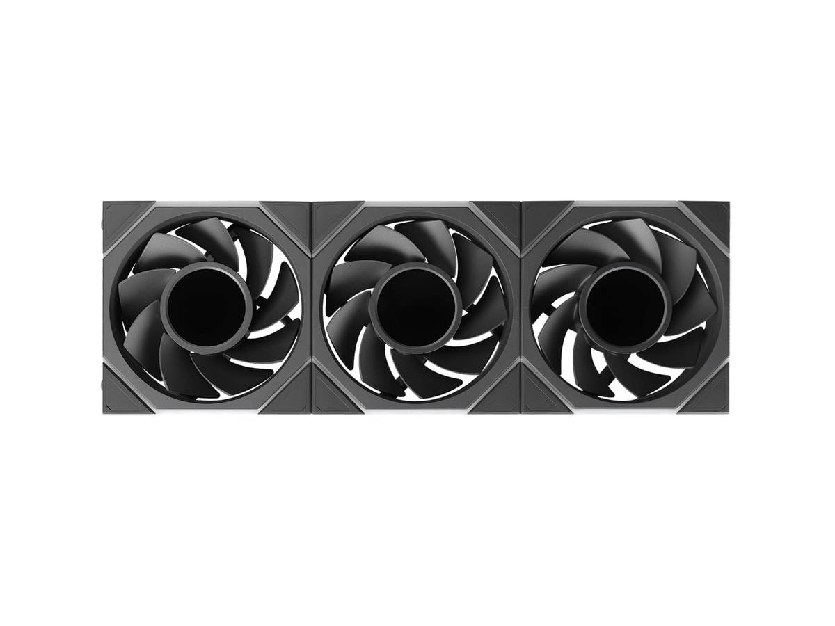 Lian Li UNI FAN TL LCD FLEX 2.4GHz ARGB Wireless 120mm Fan - Black (3-Pack) thumbnail 4