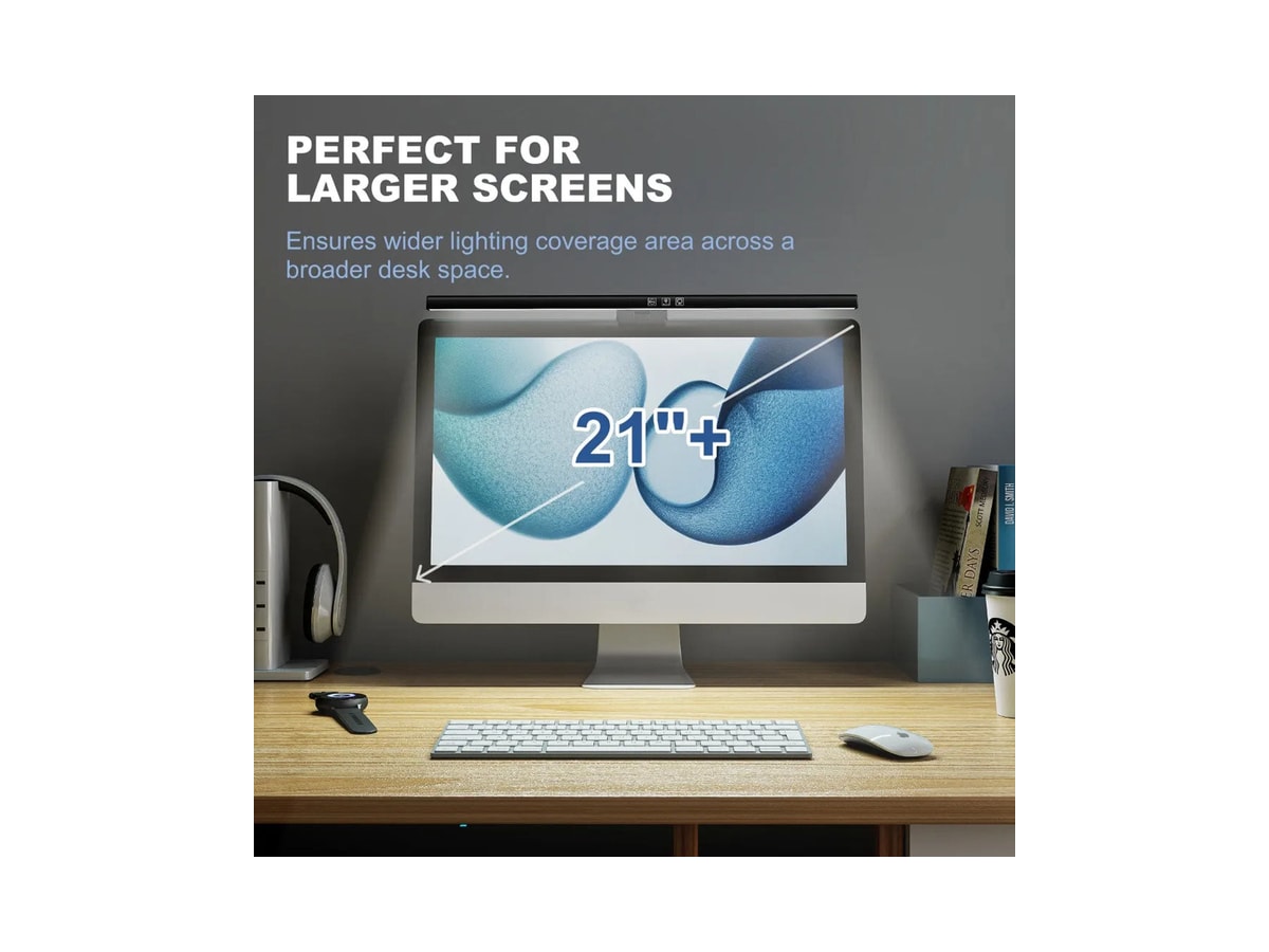 Lumivida Monitor Light Bar with Touch Control thumbnail 3
