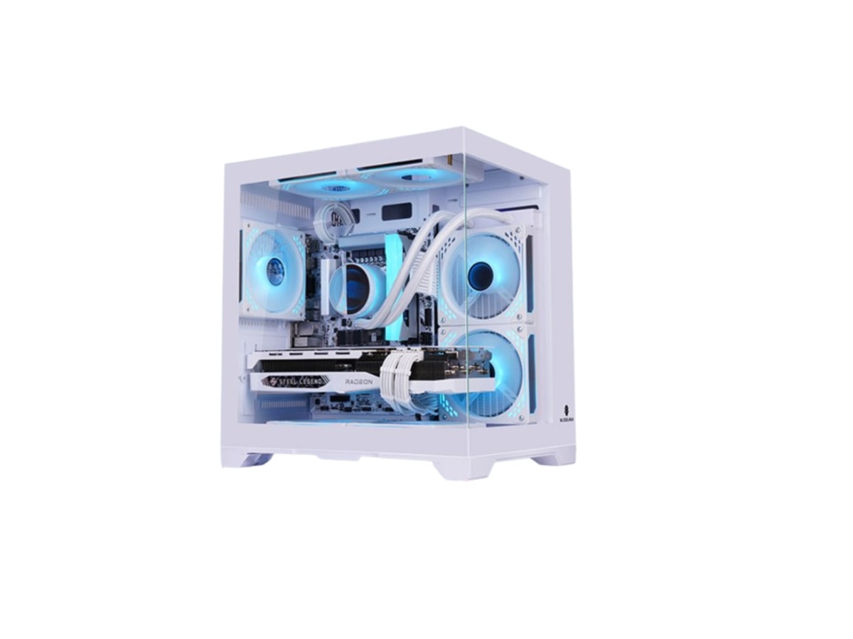 Matx Open view fish tank case - White