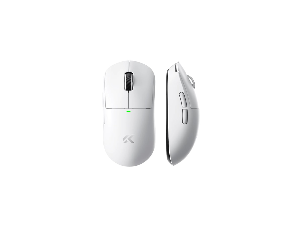 MCHOSE A5 V3 Ultralight 8K Wireless Ergonomic  Gaming Mouse (White)
