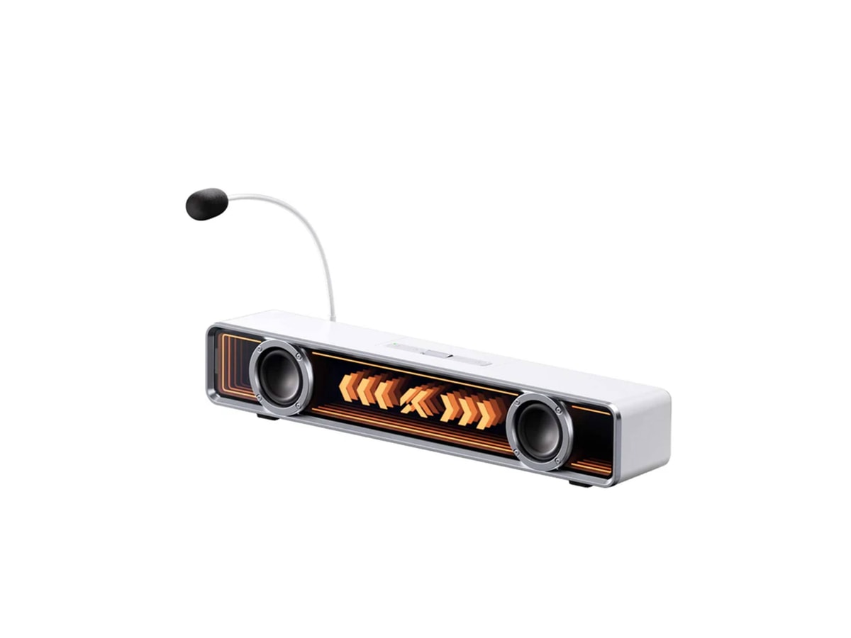 MCHOSE K20 Gaming Soundbar with Microphone - White