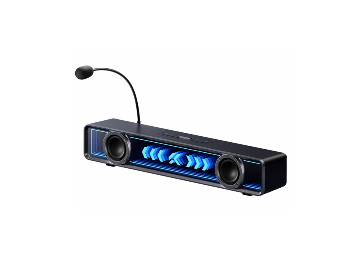 MCHOSE K20 Gaming Soundbar with Microphone - Black
