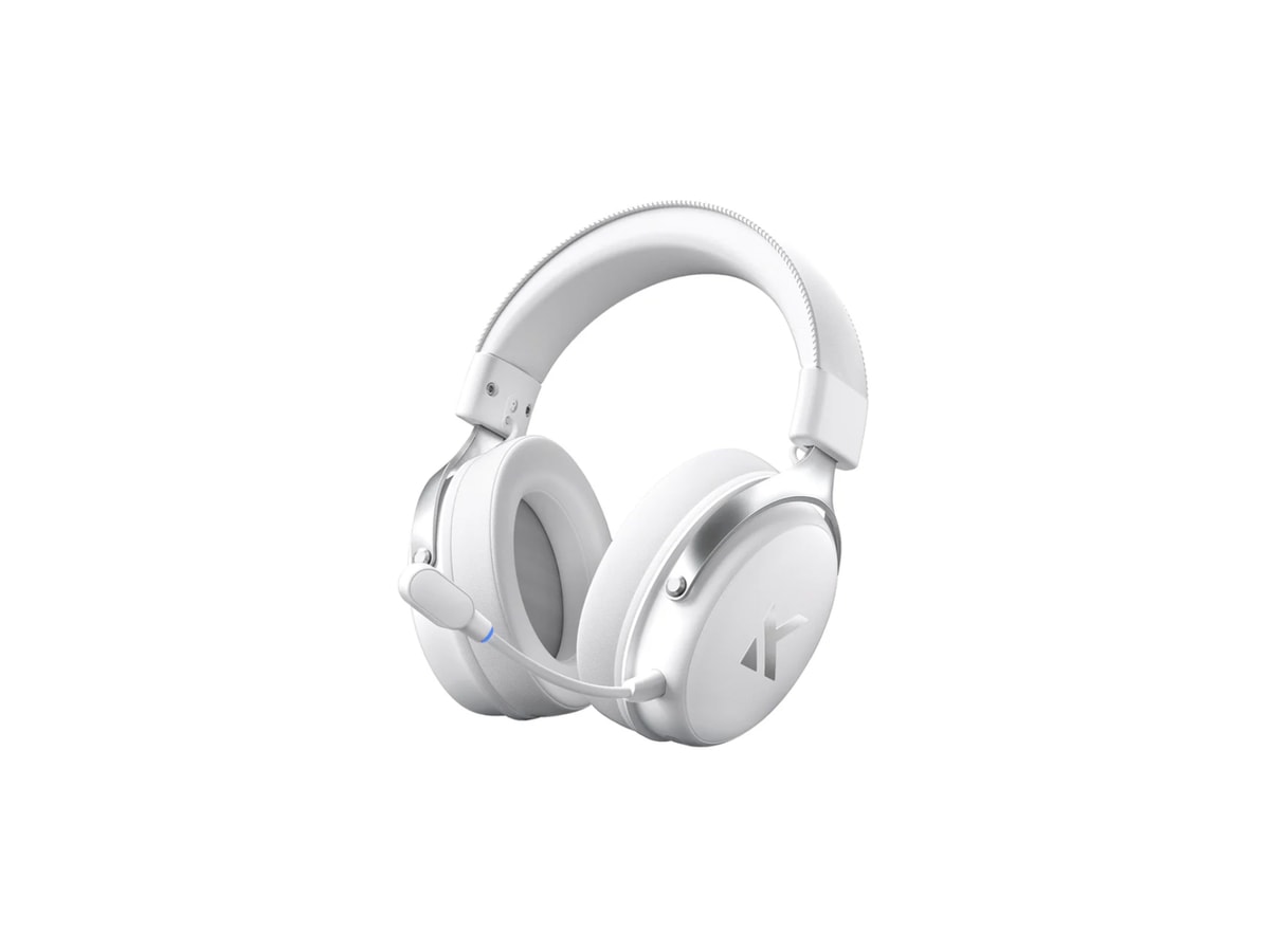 MCHOSE V9 Pro Wireless Gaming Headset with Noise Canceling Microphone - Icy White