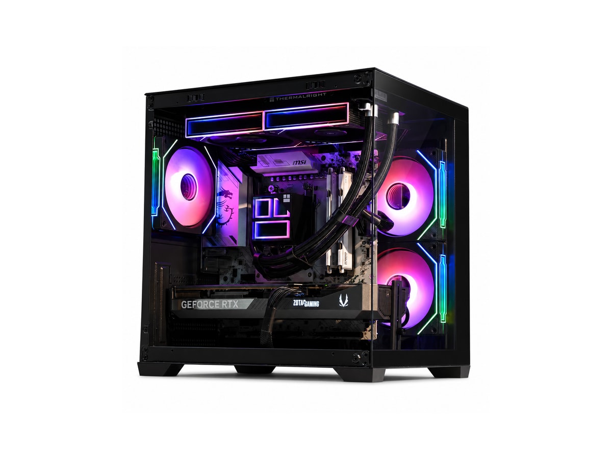 Matx Open view fish tank case - Black
