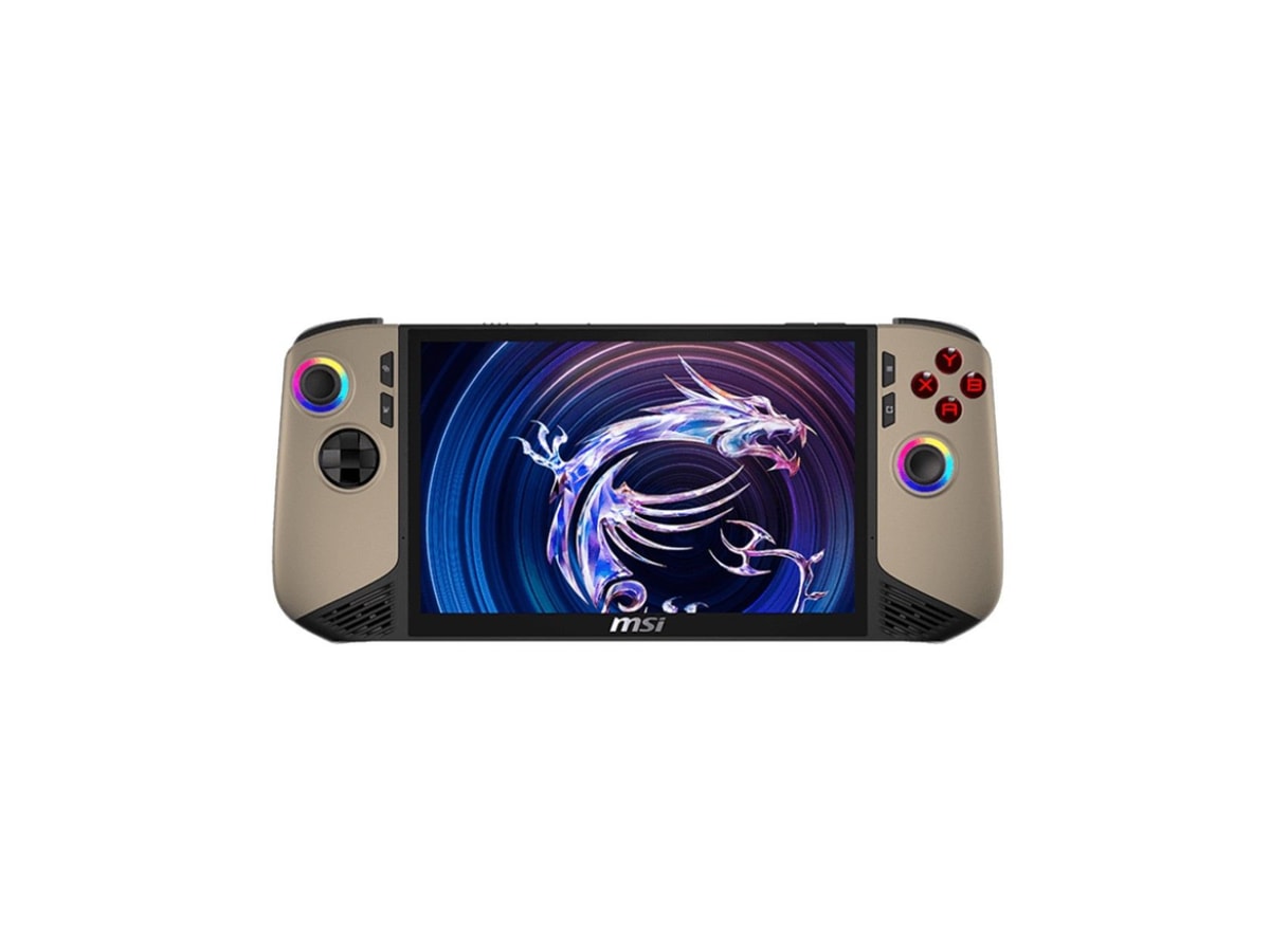 MSI Claw 8 AI+ A2VM 8" FHD+ Touch Core Ultra 7 32GB RAM 1TB Gaming Handheld – Sandstorm with Super Pack