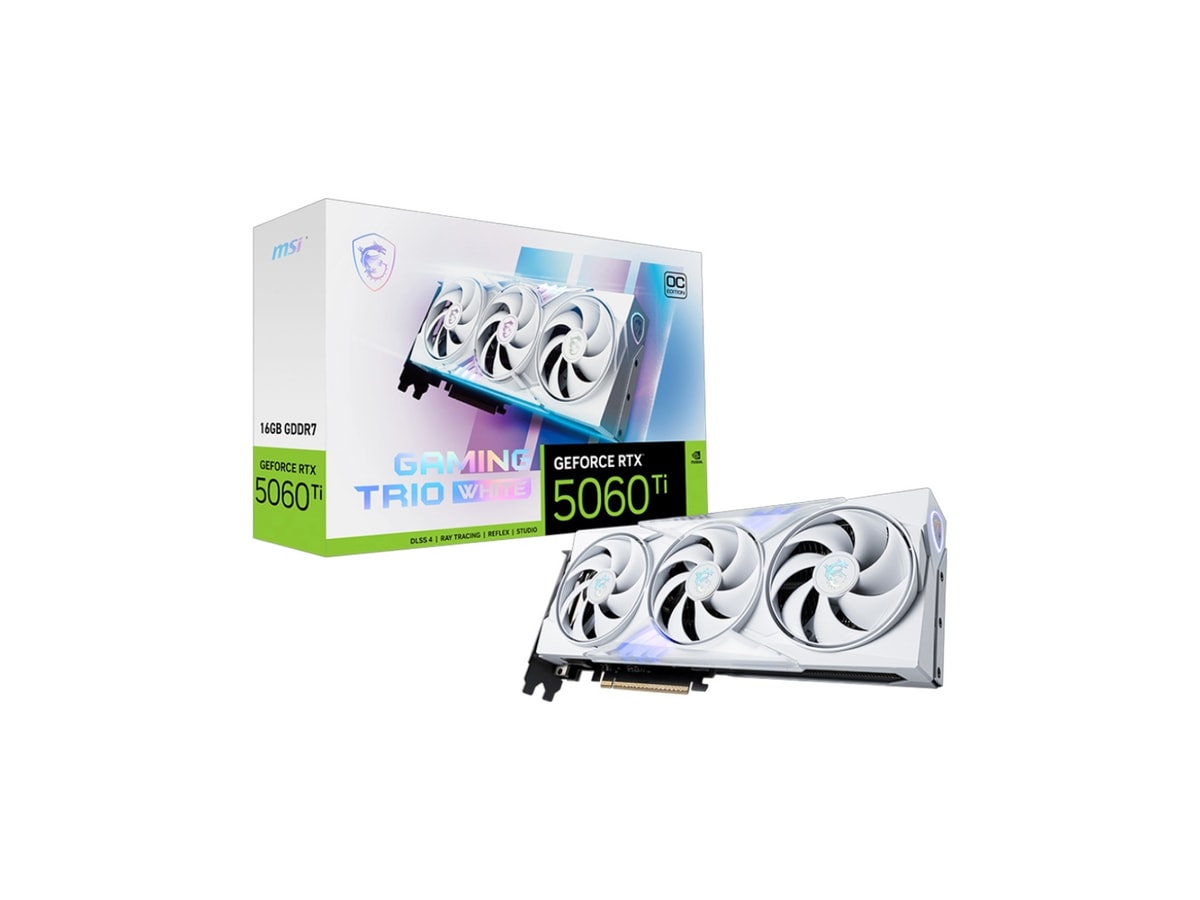 MSI GeForce RTX 5060 Ti GAMING TRIO OC WHITE 8G