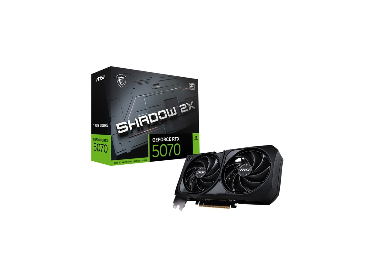 MSI GeForce RTX 5070 12G Shadow 2X OC Graphics Card