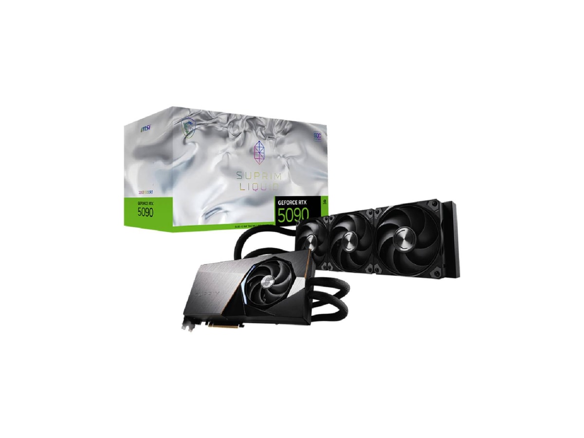 MSI GeForce RTX 5090 32GB SUPRIM LIQUID SOC GDDR7 Graphics Card