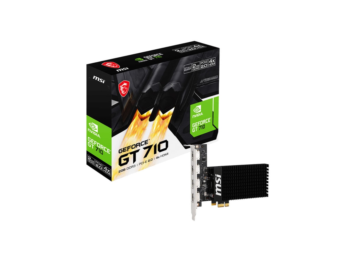 MSI GT 710 2GD3H 4HDMI 2GB DDR3