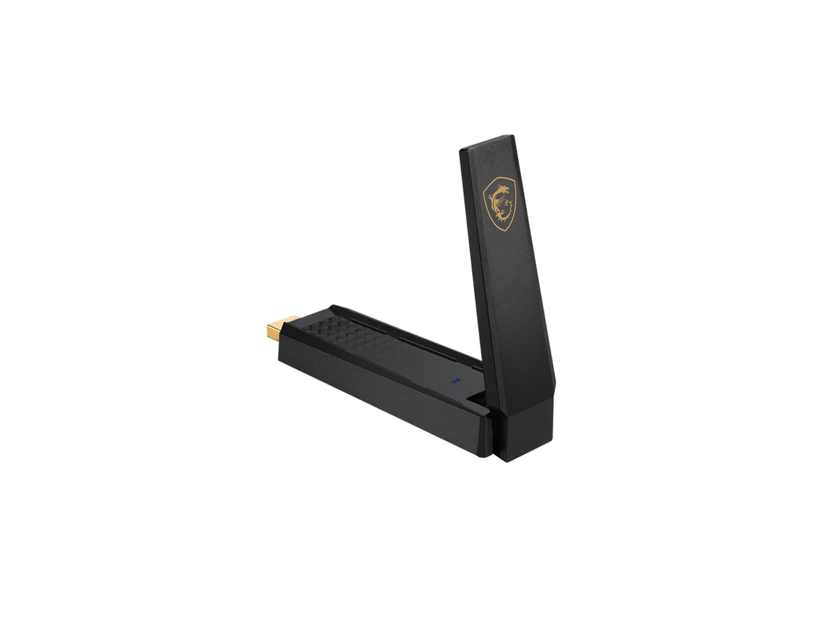 MSI GUAXE54 Wireless AXE5400 WiFi 6E USB Adapter