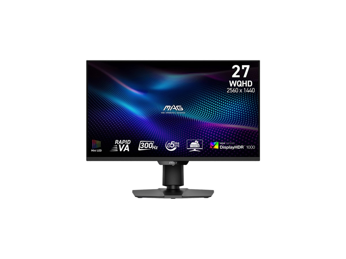 MSI MAG 274QPF X30MV 27" WQHD Rapid VA 300Hz Adaptive-Sync Gaming Monitor