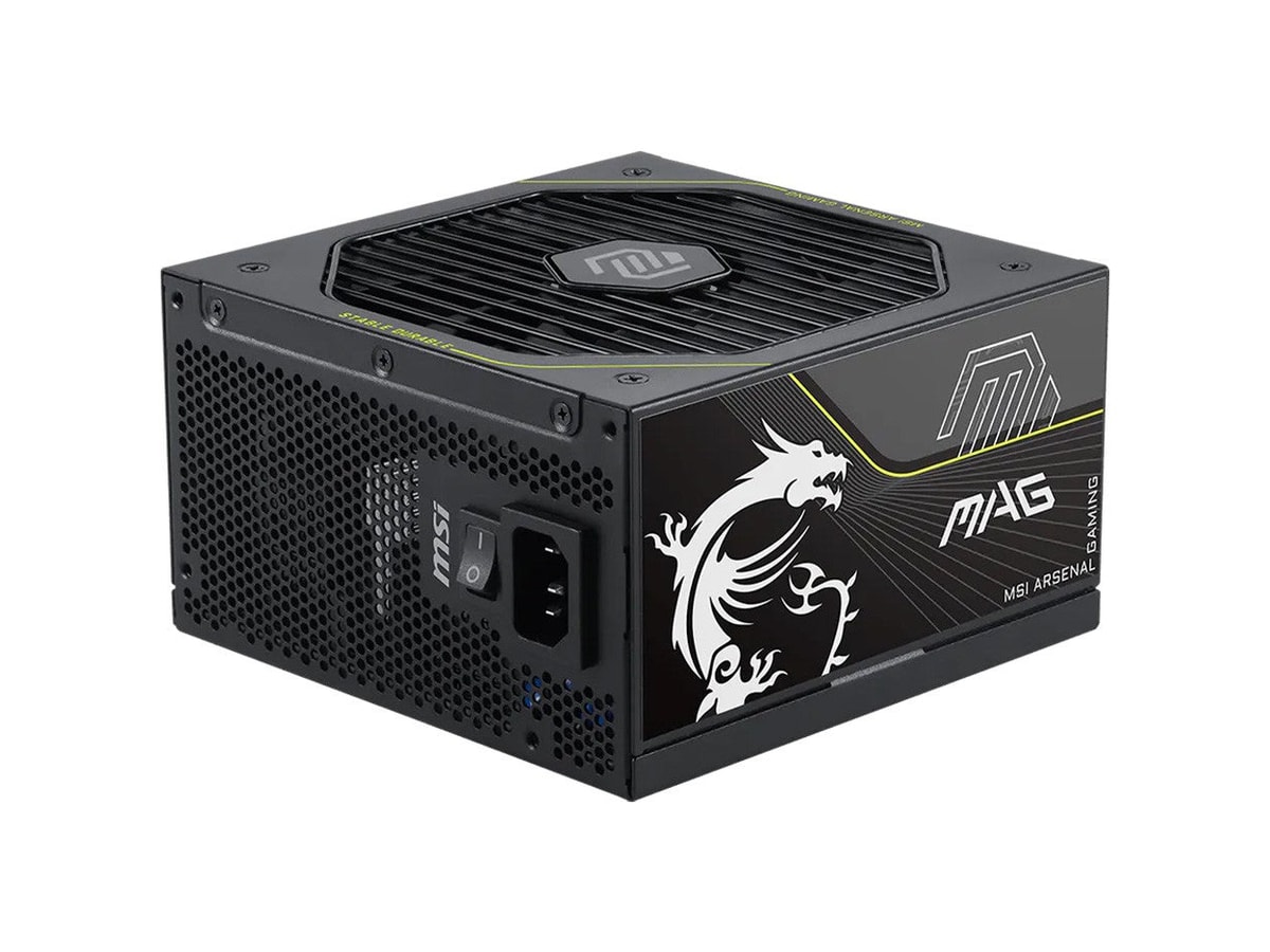 MSI MAG A1000PLS PCIE5 1000W 80+ Platinum Fully Modular ATX Power Supply thumbnail 3