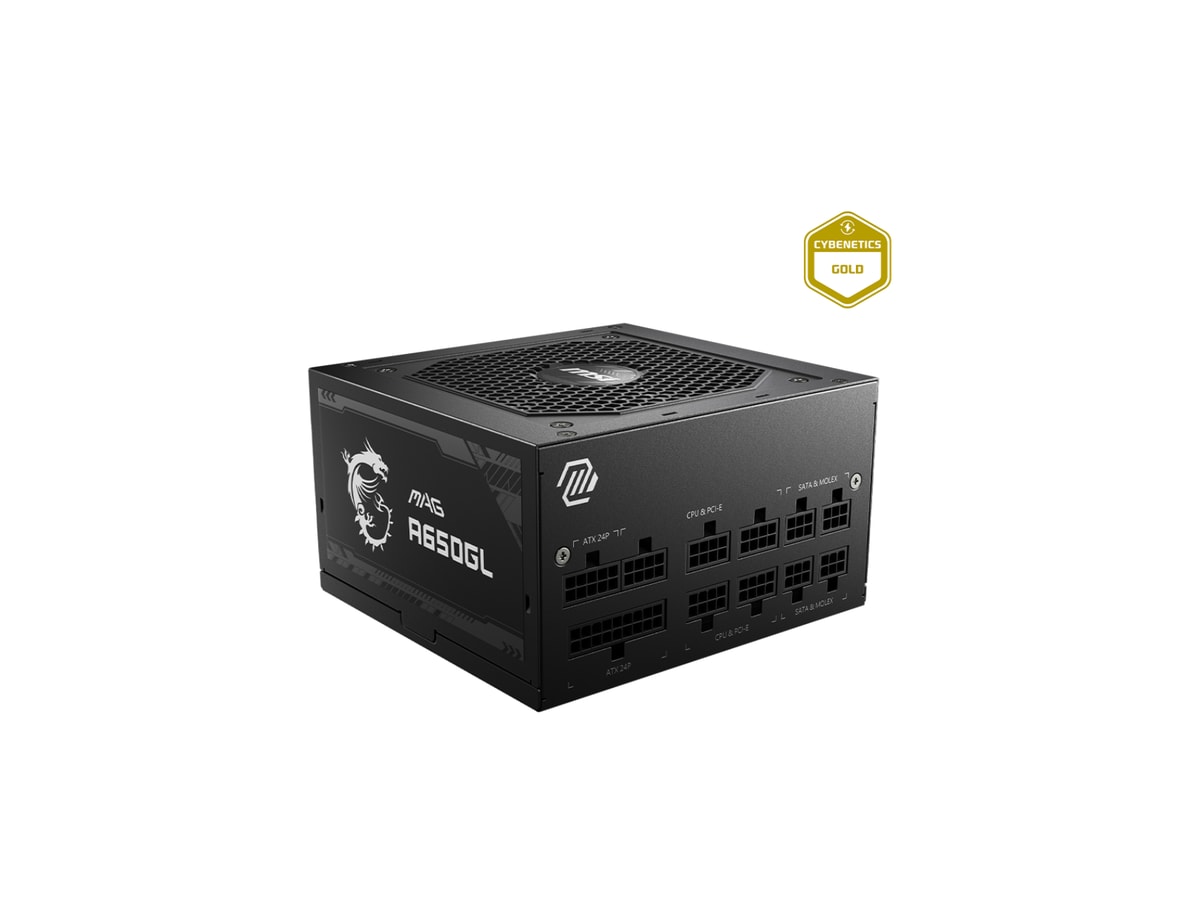 MSI MAG A650GL 80 Plus Gold Full modular Power Supply