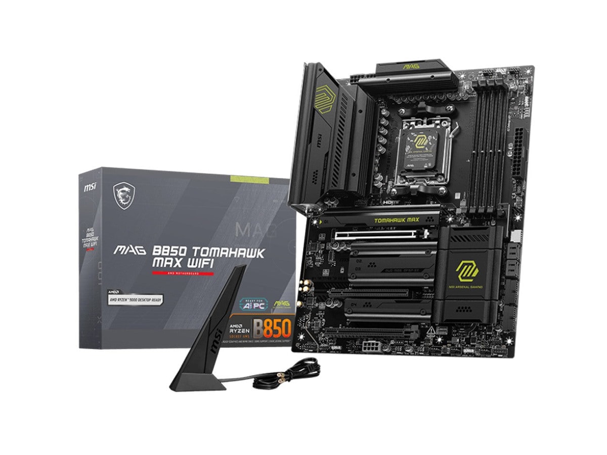 MSI MAG B850 TOMAHAWK MAX WIFI AM5 ATX Motherboard