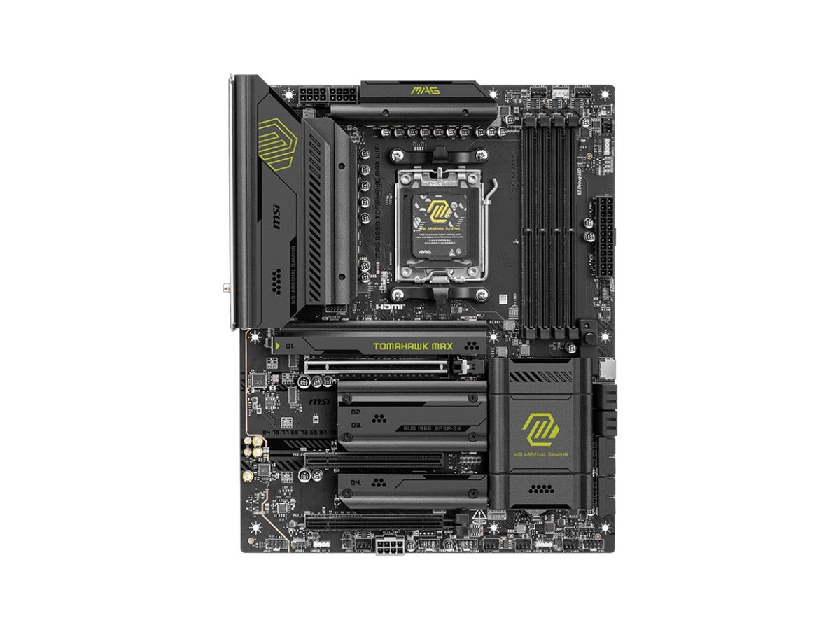MSI MAG B850 TOMAHAWK MAX WIFI AM5 ATX Motherboard thumbnail 2