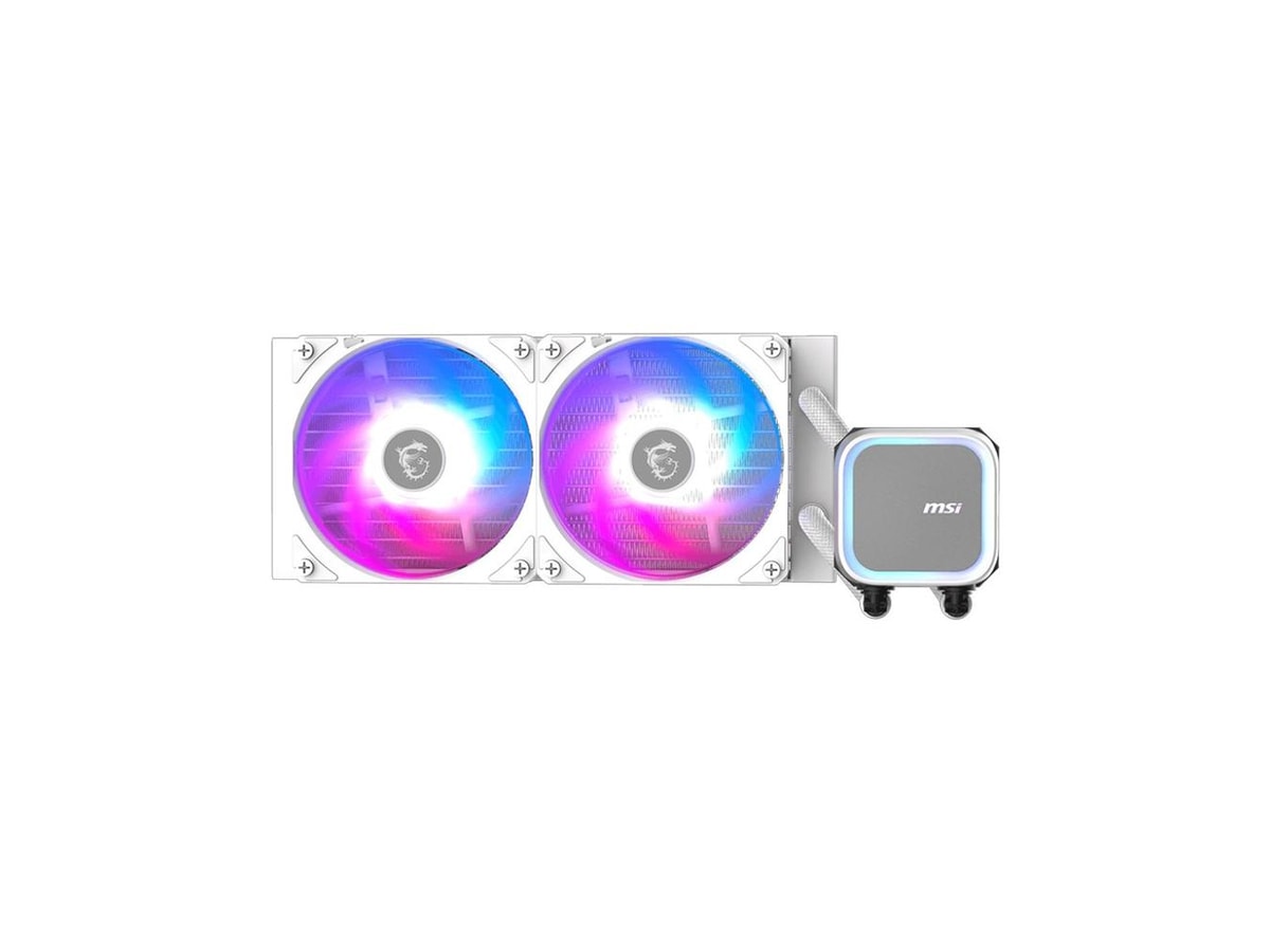 MSI MAG CoreLiquid A13 240 AIO Liquid CPU Cooler - White