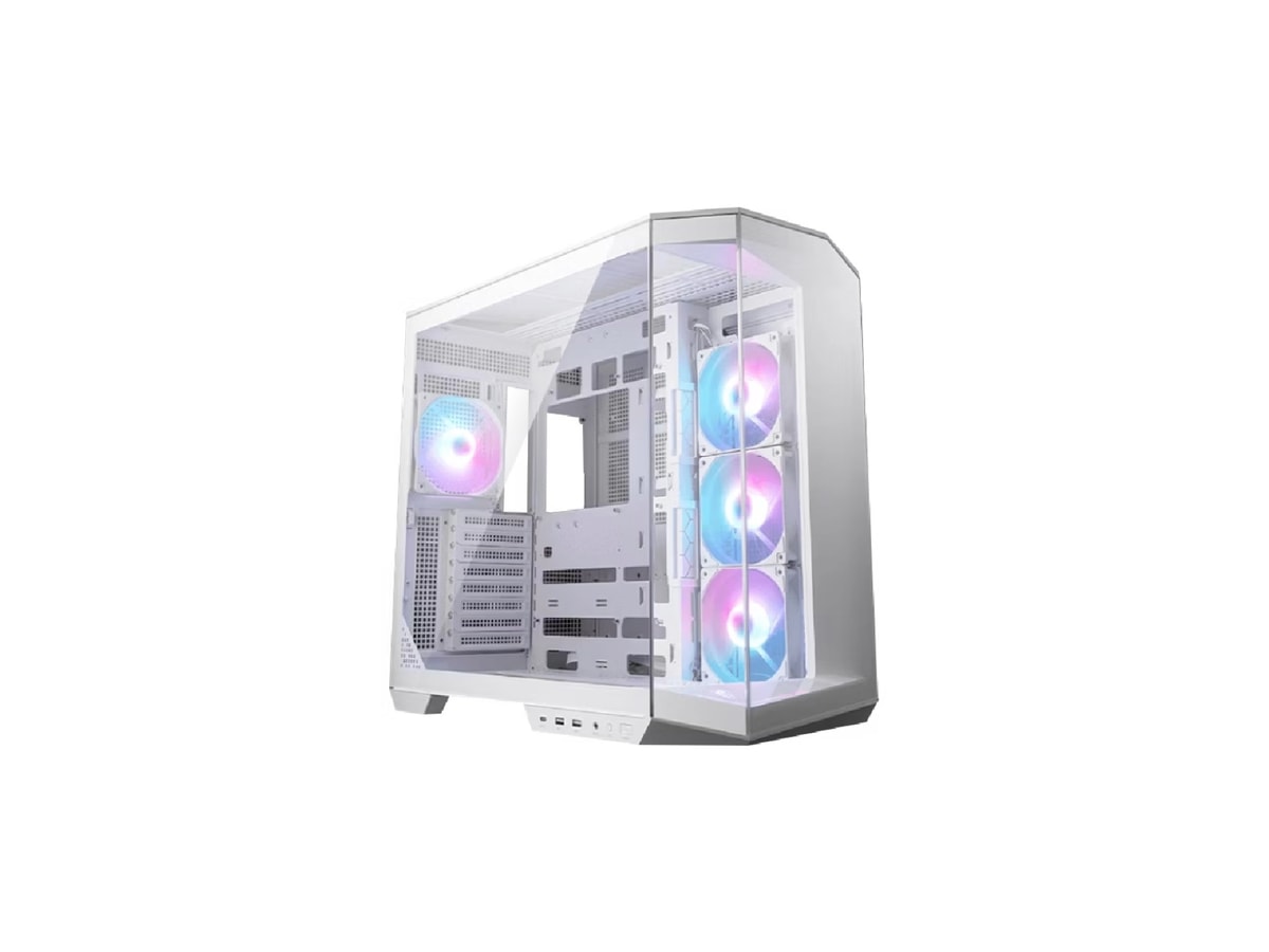 MSI MAG Pano 100R PZ Tempered Glass Mid-Tower ATX Case - White