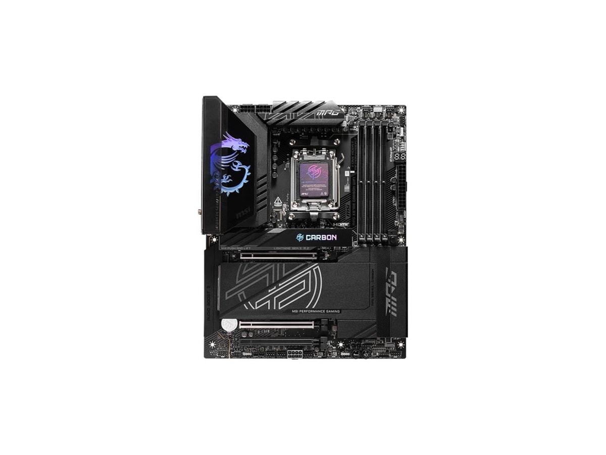 MSI MPG X870E Carbon Wifi Motherboard, ATX