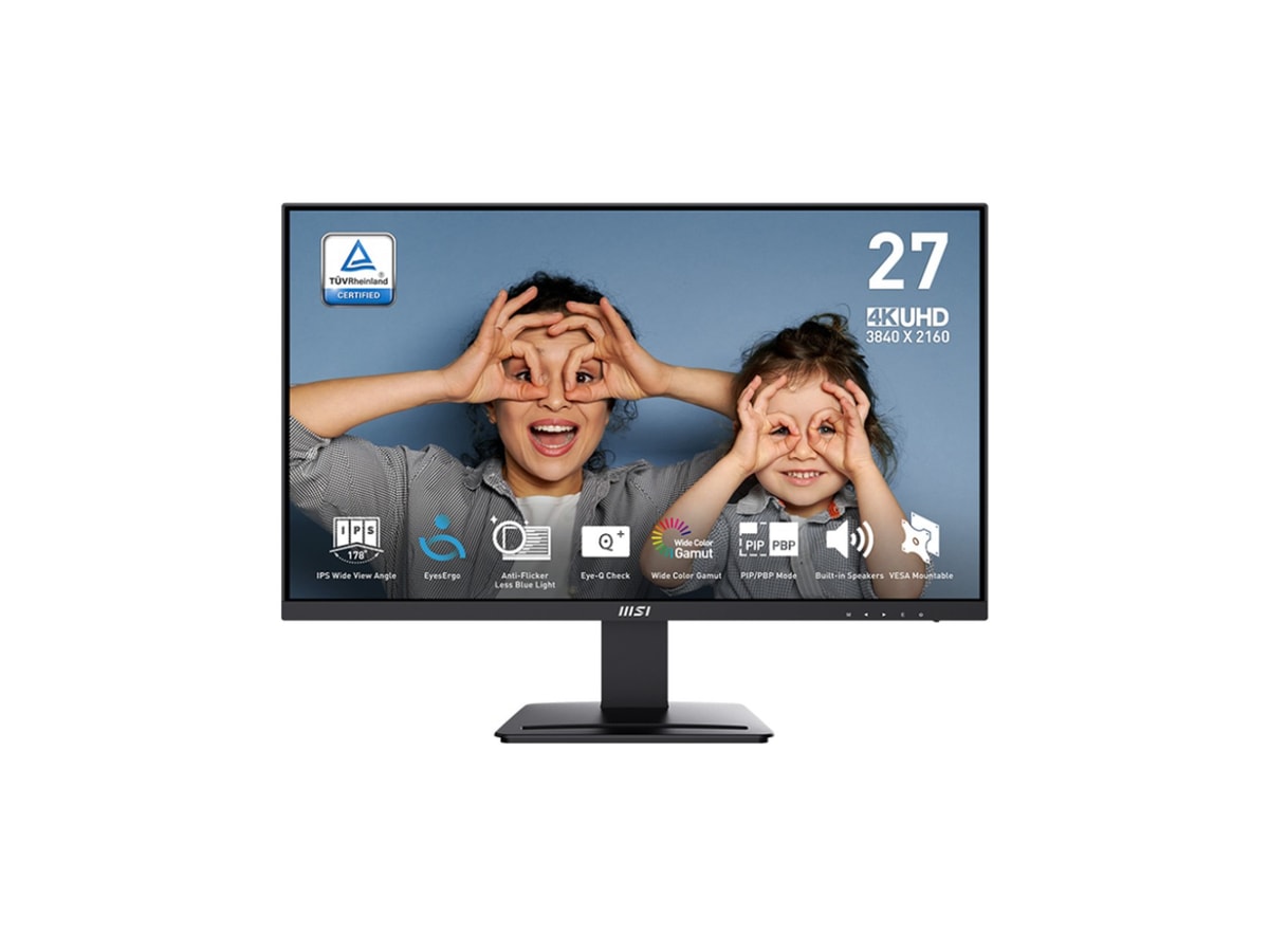MSI PRO MP273U 27inch 4K UHD IPS Business Monitor