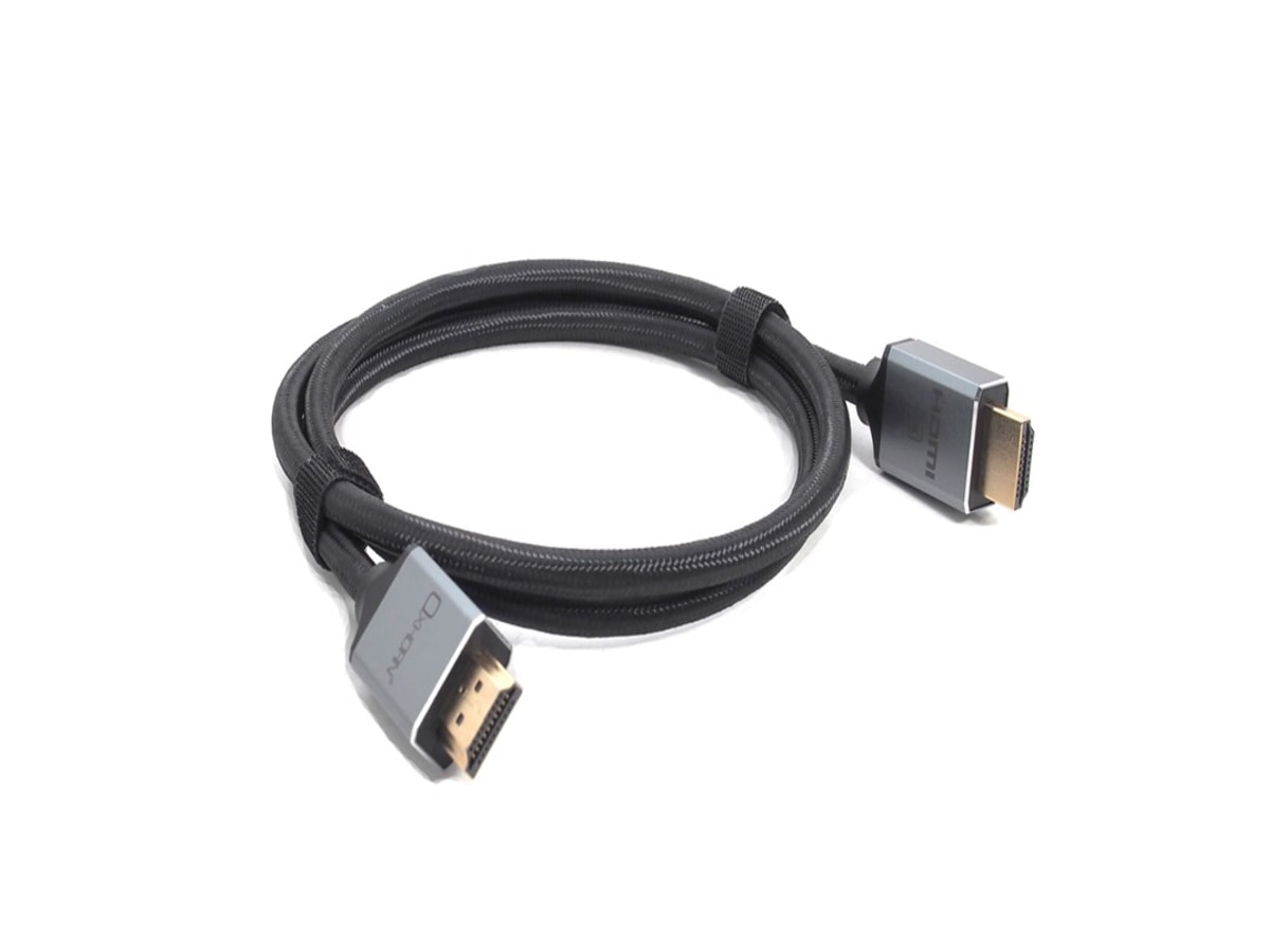 Oxhorn HDMI2.1 8K@60Hz 3D Ultra Certified Ethernet Aluminum Header Cable 1.8m Male to Male thumbnail 2