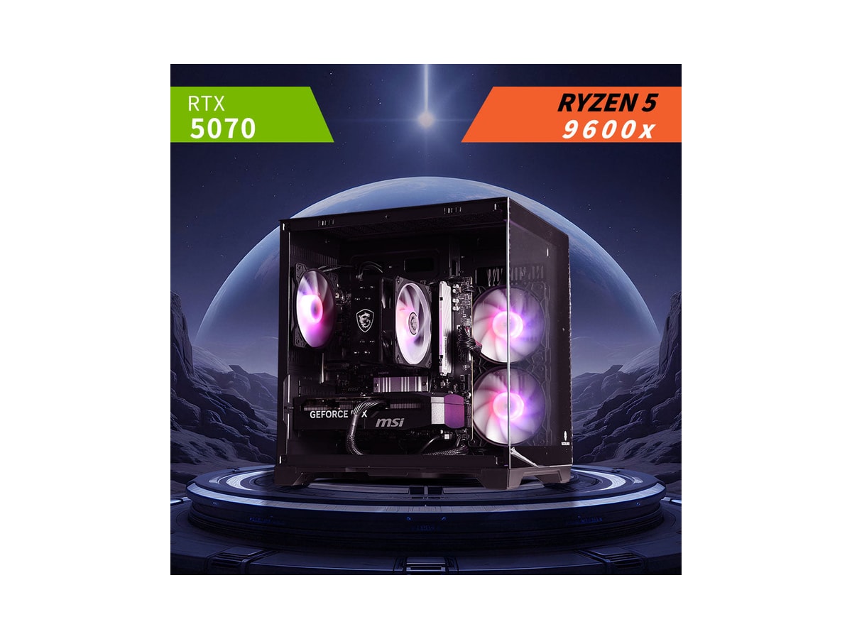 RYZEN 5 9600x | RTX 5070 | Rgb Gaming Pc