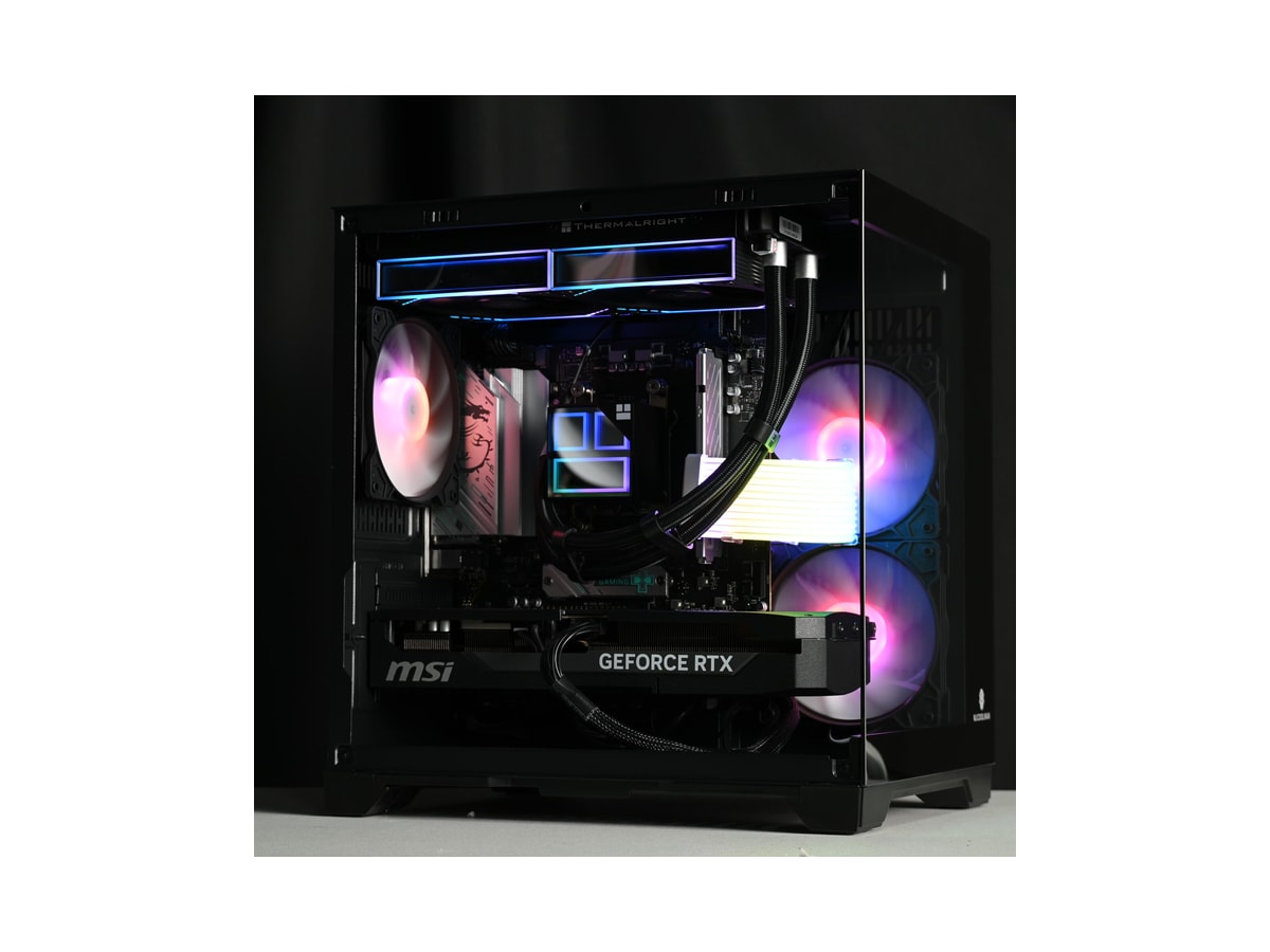 RYZEN 7 9700X | RTX 5070 Ti | High End Liquid Cooled Rgb Gaming Pc thumbnail 3