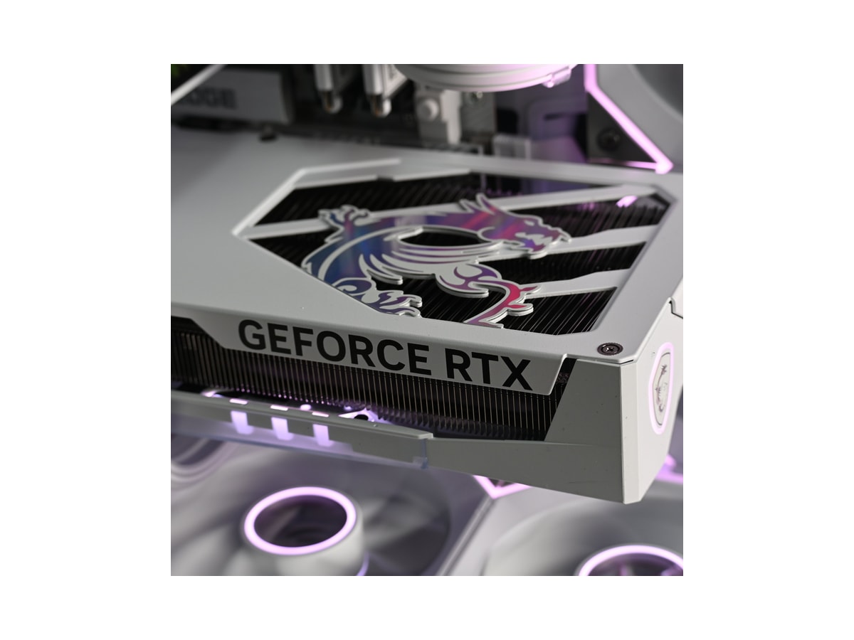 RYZEN 5 9600x | RTX 5070 | Liquid Cooled White Gaming PC thumbnail 3