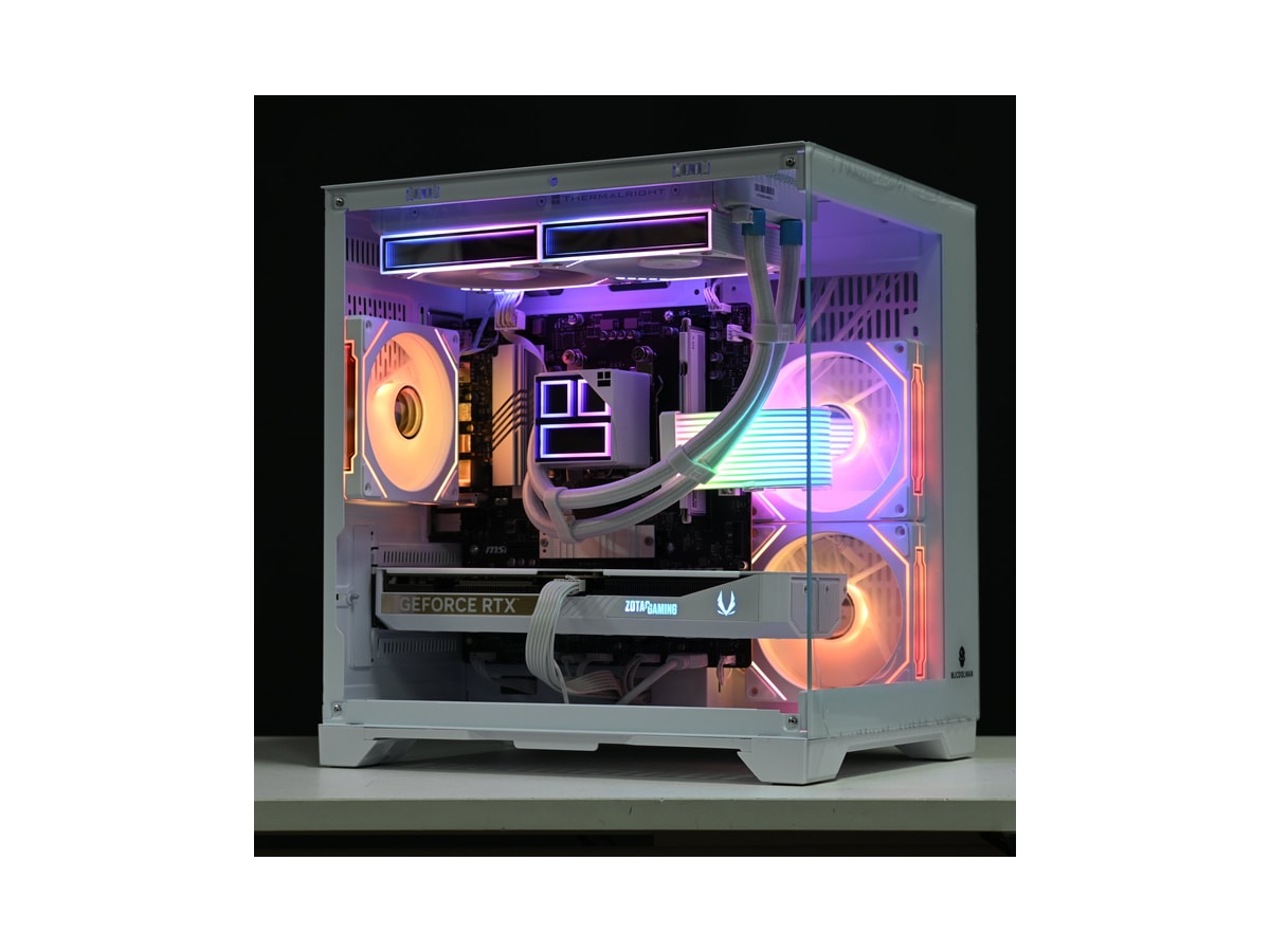 RYZEN 5 9600X | RTX 5070 White Gaming PC