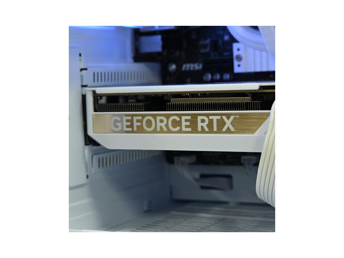 RYZEN 5 9600X | RTX 5070 White Gaming PC thumbnail 2