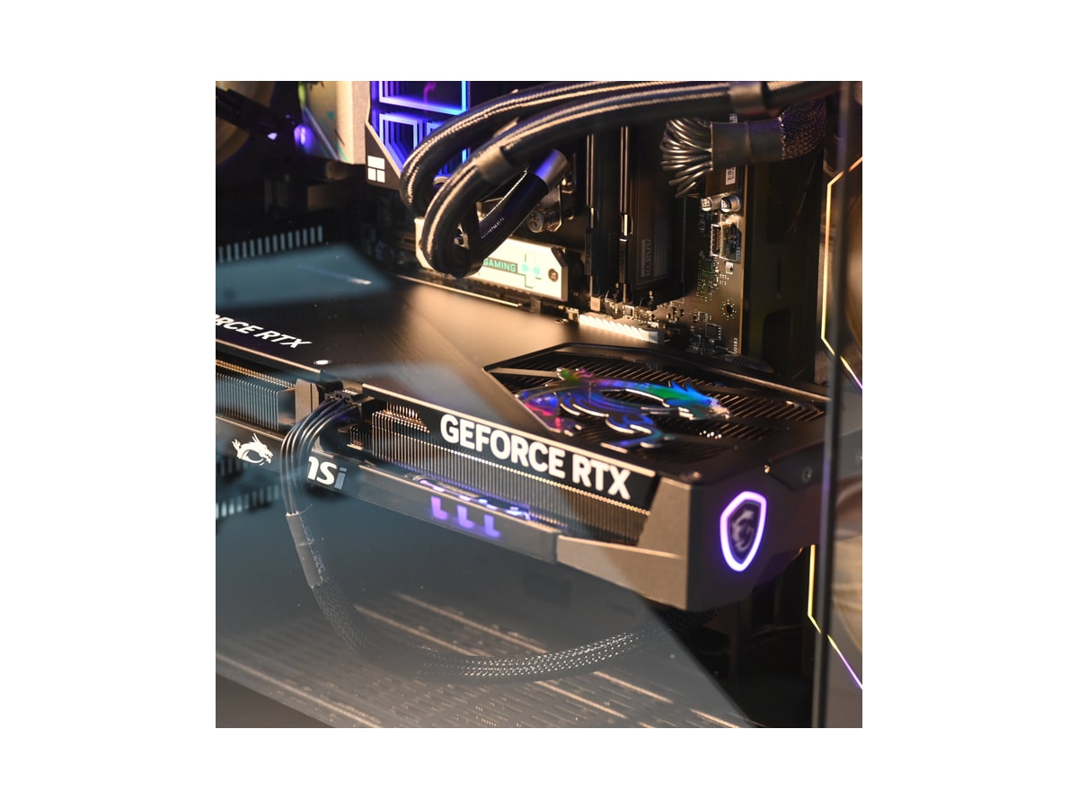 RYZEN 7 9800x3d | RTX 5070 |360 Liquid Cooled RGB Gaming PC thumbnail 2