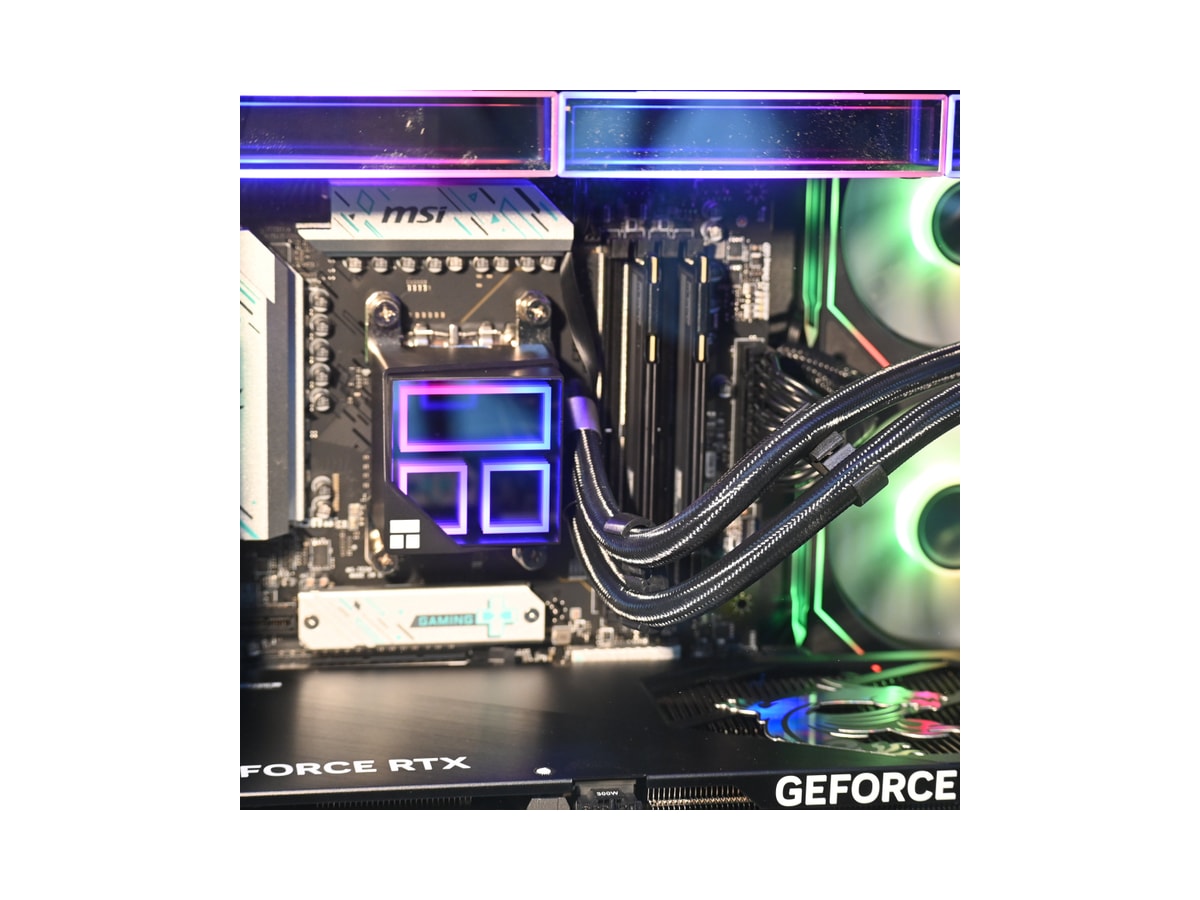 RYZEN 7 9800x3d | RTX 5070 |360 Liquid Cooled RGB Gaming PC thumbnail 3