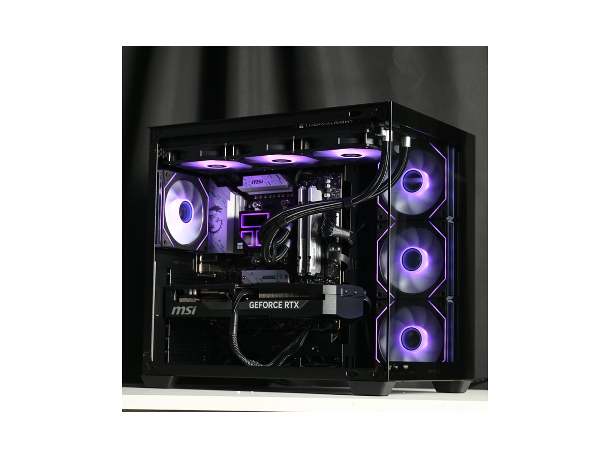 RYZEN 7 9800x3d | RTX 5080 | High-End Liquid Cooled RGB Gaming Pc thumbnail 3
