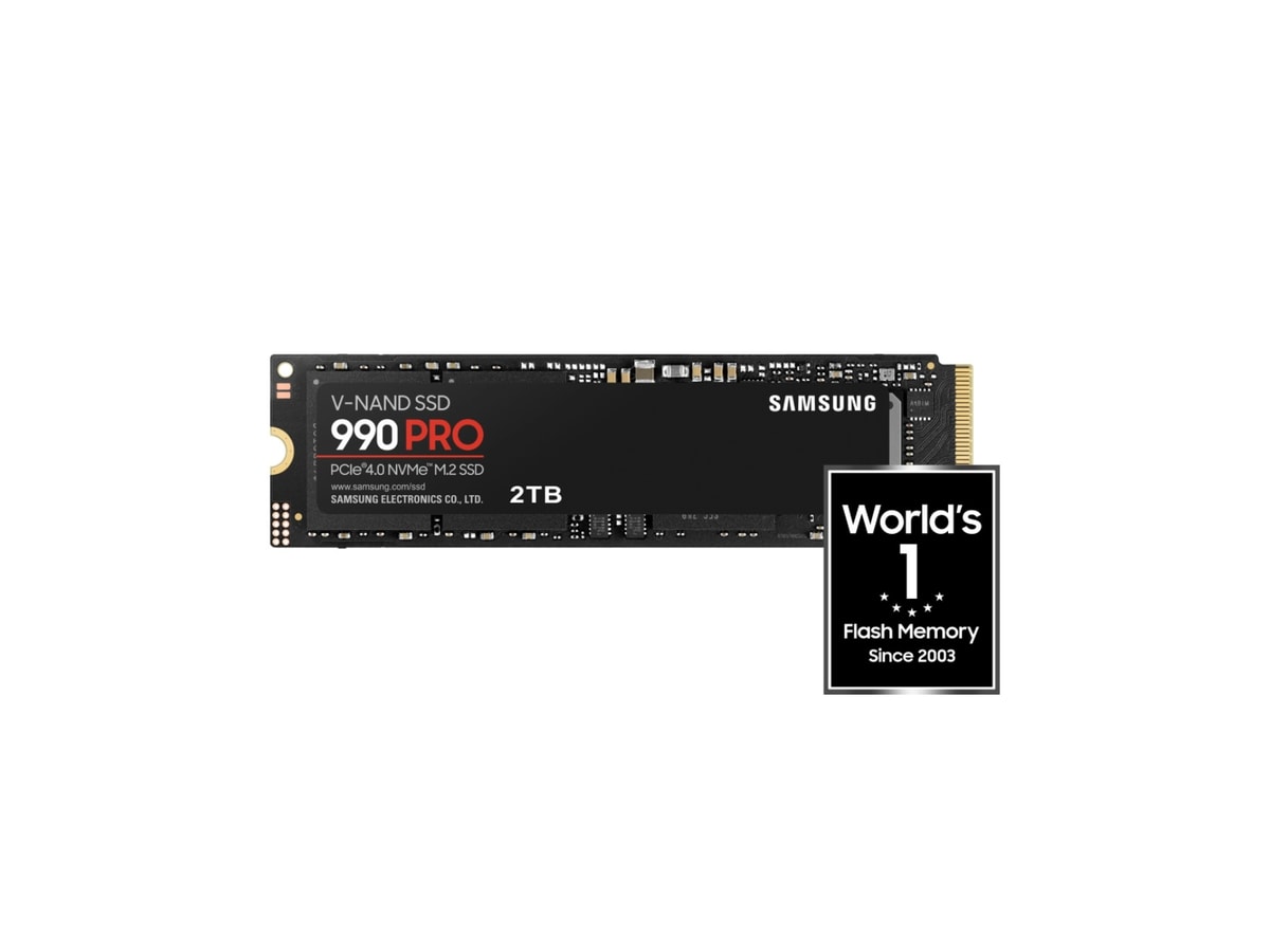 Samsung 990 Pro 2TB PCIe Gen4 NVMe M.2 SSD
