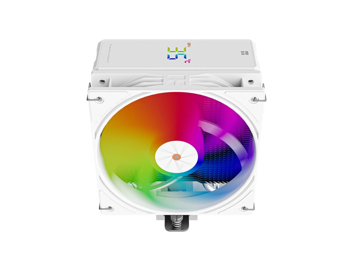 Thermalright Assassin X 120 R Digital ARGB CPU Air Cooler - White thumbnail 5