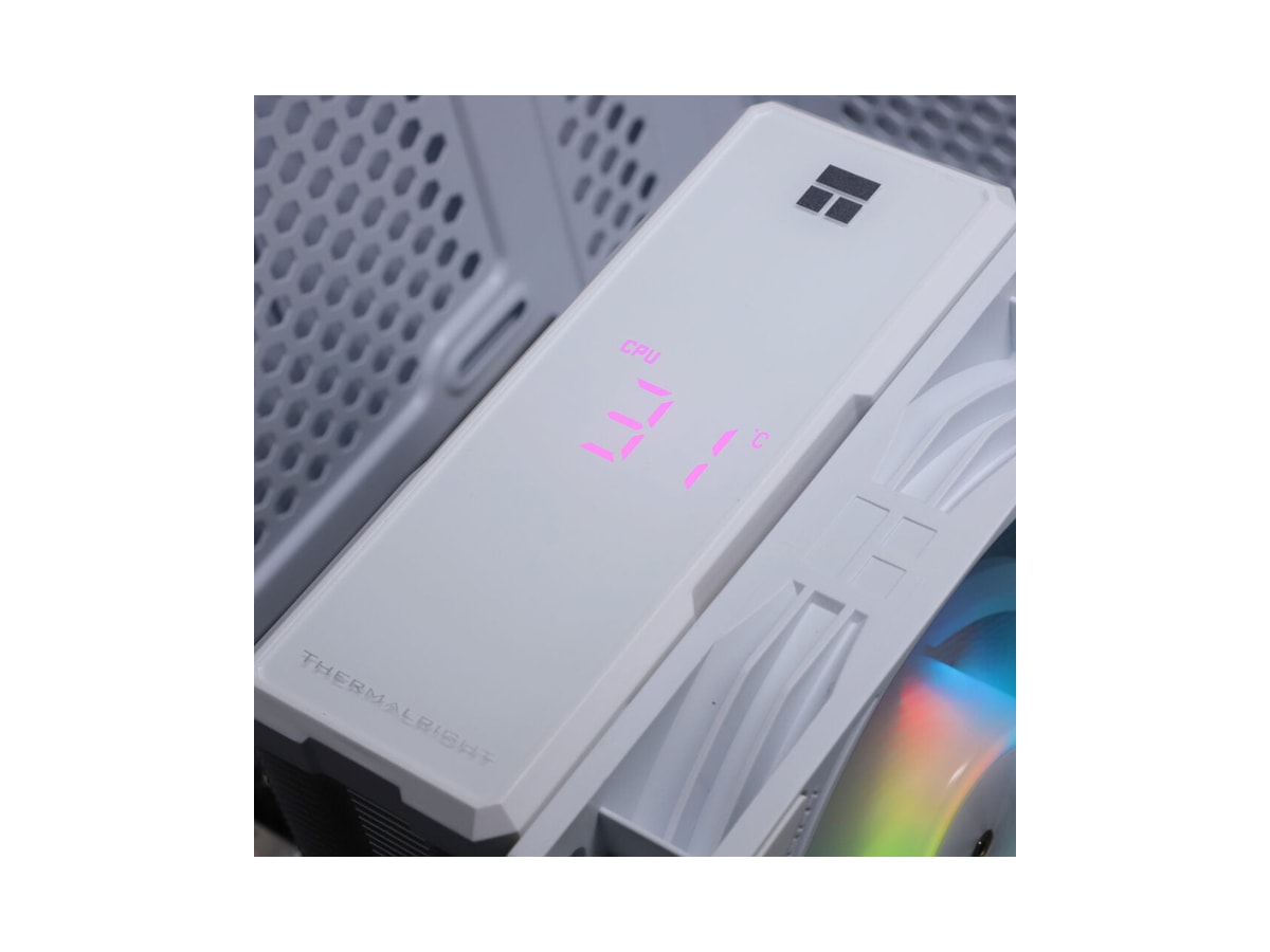 Thermalright Assassin X 120 R Digital ARGB CPU Air Cooler - White thumbnail 7