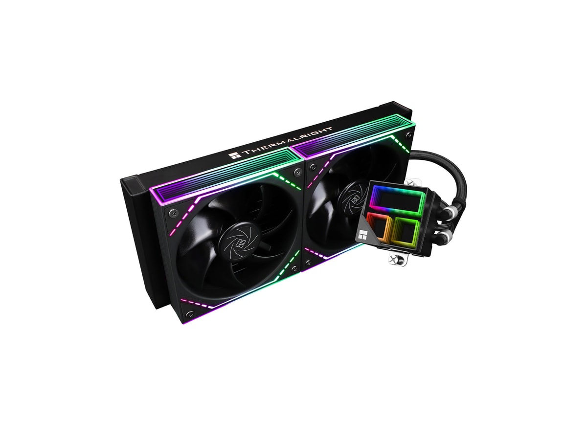 Thermalright Frozen Infinity 240 AIO Liquid CPU Cooler - Black(OEM Packaging) thumbnail 2