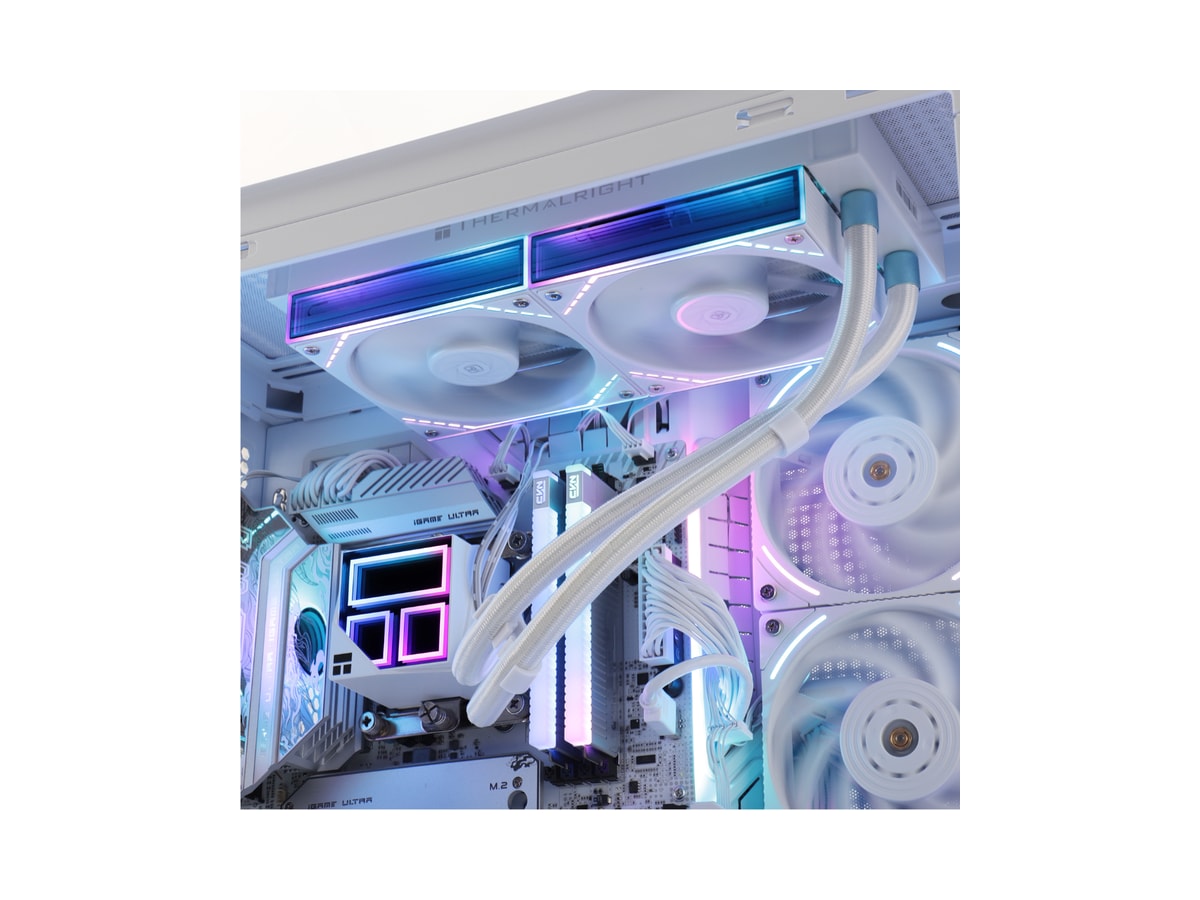 Thermalright Frozen Infinity 240 AIO Liquid CPU Cooler - white(in bulk) thumbnail 5