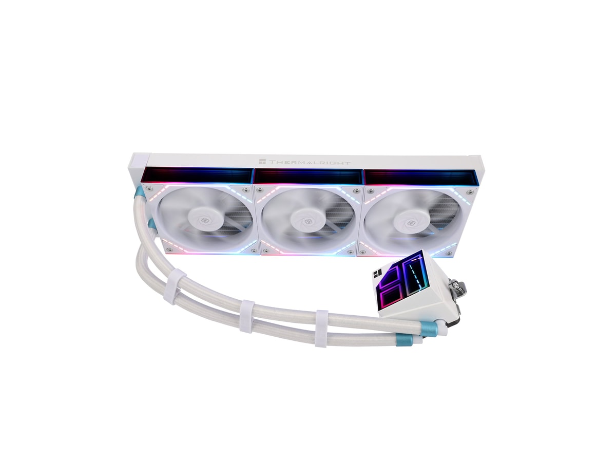 Thermalright Frozen Infinity 360 AIO Liquid CPU Cooler - White TL-M12（OEM Packaging） thumbnail 7