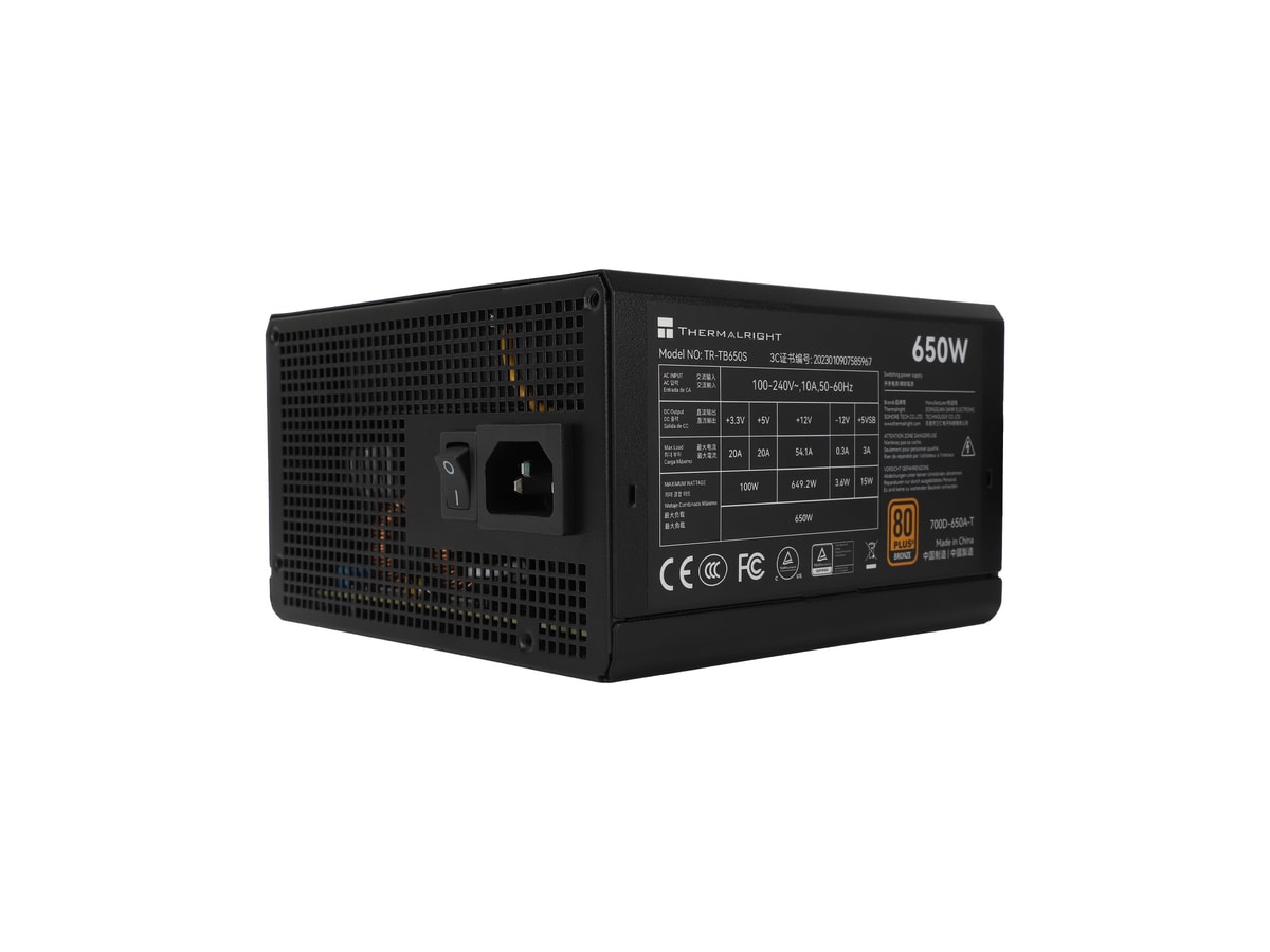 Thermalright TB-650S 650w 80+ Bronze Certified ATX Power Supply