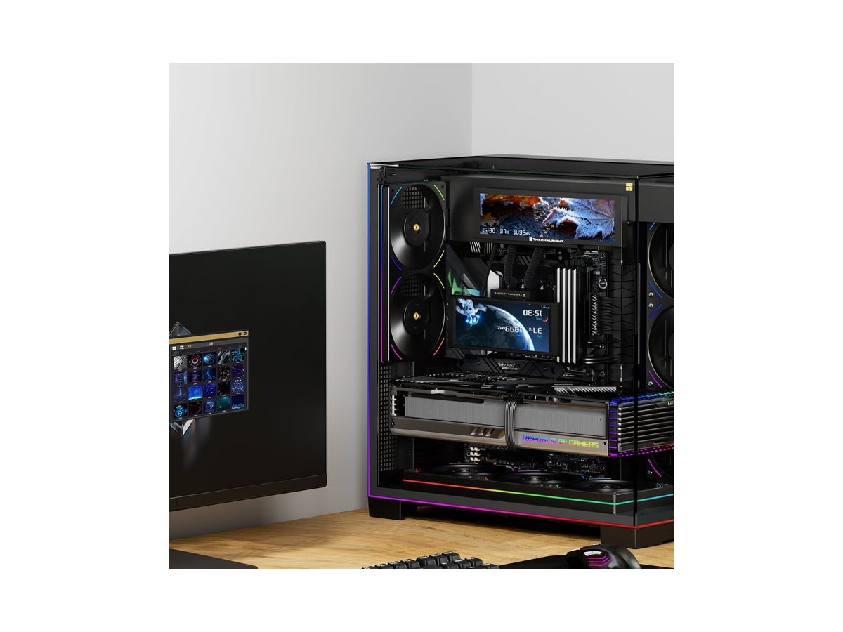 Thermalright Trofeo Vision 9.16 LCD BLACK thumbnail 7