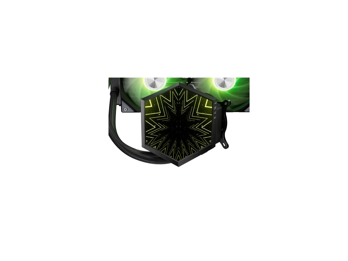 TRYX STAGE 360mm AIO Liquid CPU Cooler – Black thumbnail 3